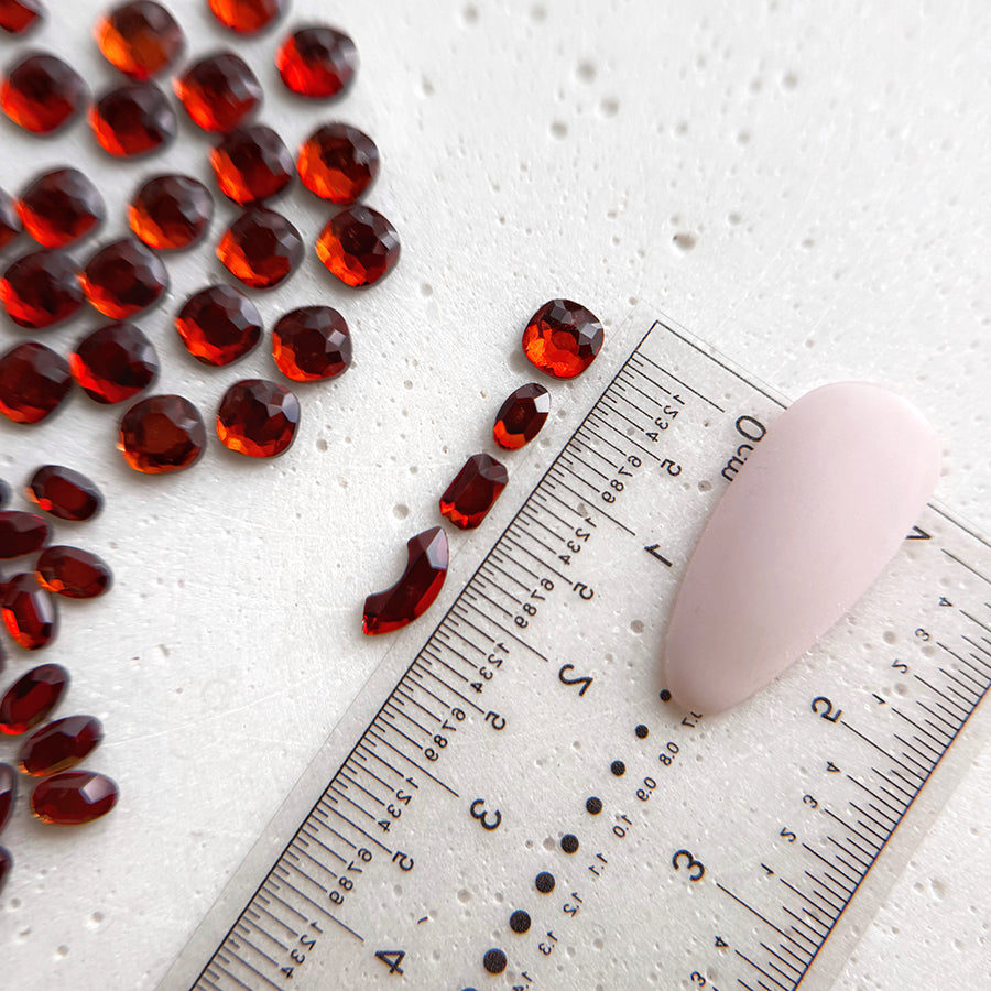 ENSEMBLE COMPLET | DIAMANTS FORMES | ROUILLE - MEM