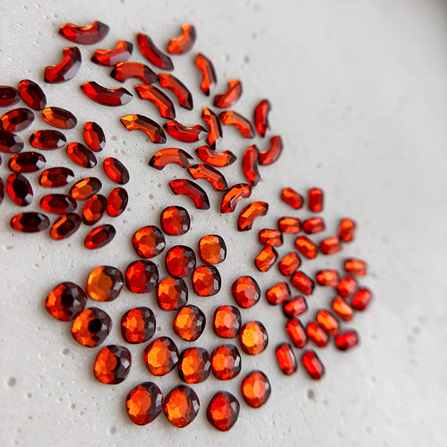 ENSEMBLE COMPLET | DIAMANTS FORMES | ROUILLE - MEM