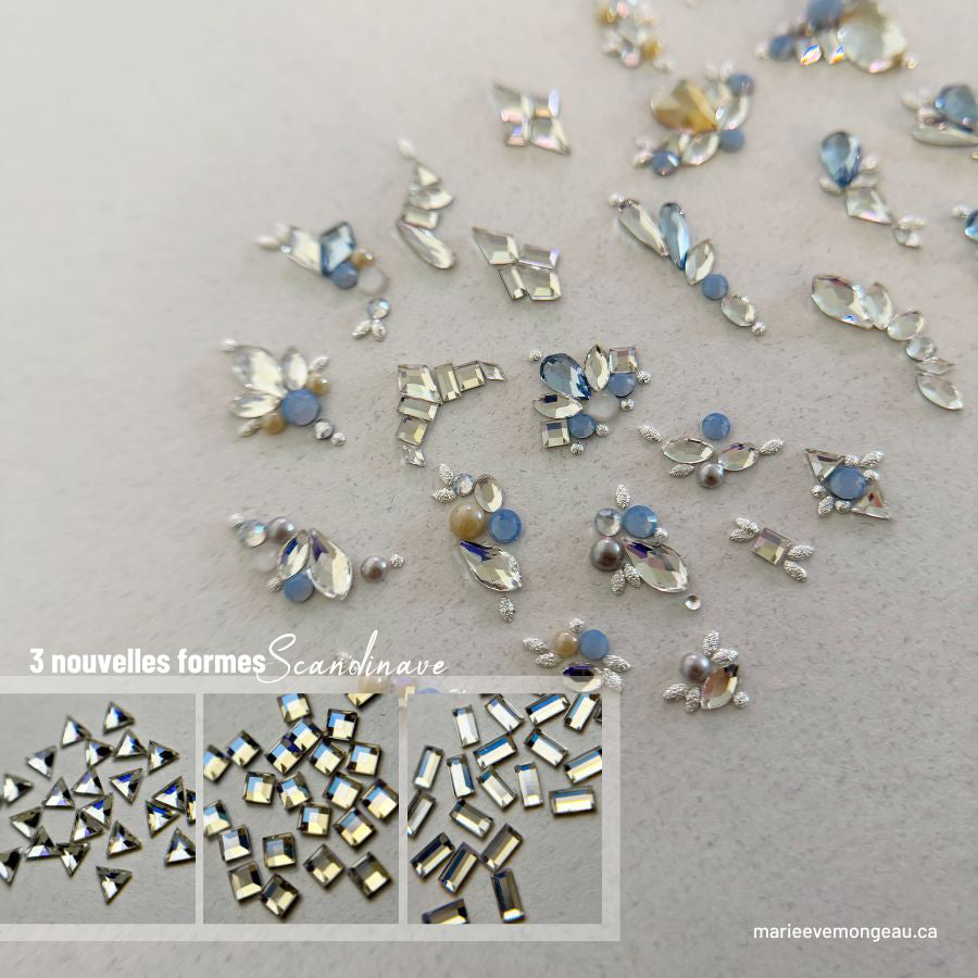 SHAPED DIAMONDS | SCANDINAVIAN | MICRO SQUARE - MEM