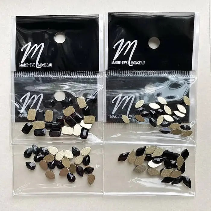 DIAMANTS FORMES | SATIN NOIR - MEM