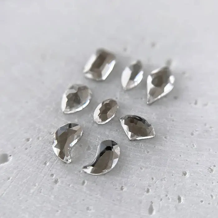 DIAMANTS FORMES EN FORME DE DIAMANT | CRISTAL BLANC - MEM