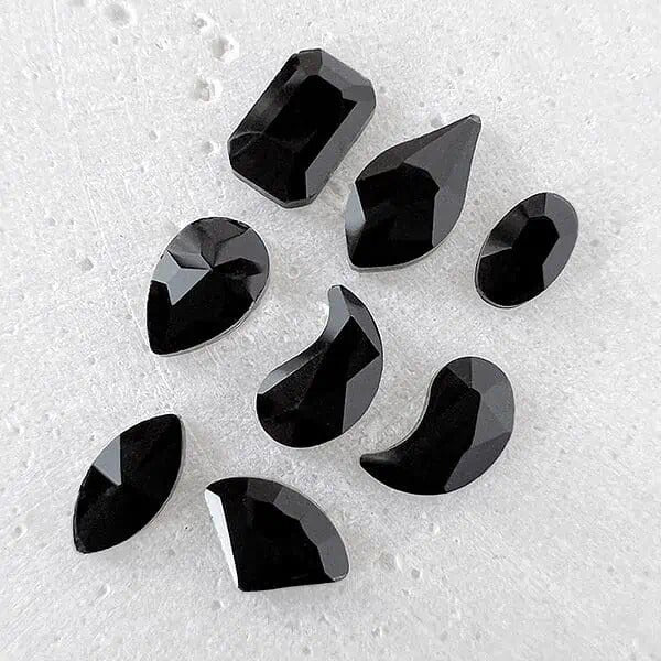 DIAMANTS FORMES | SATIN NOIR - MEM