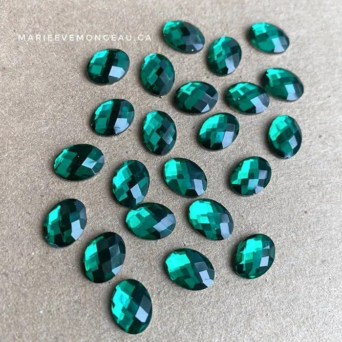 SHAPED DIAMONDS | PURPLE SKY - SMALL ASYMMETRICAL DIAMOND - MARIE-ÉVE MONGEAU