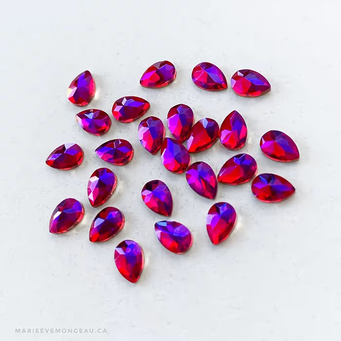 DIAMANTS FORMES | ROSE BLEU - MEM