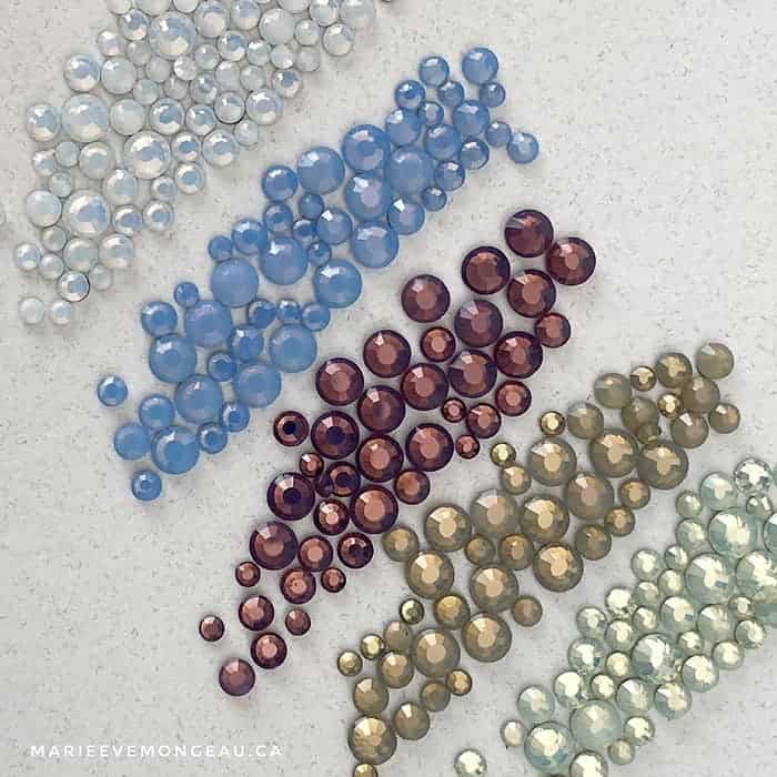 DIAMANTS COLLECTION PERLÉ | 5 COULEURS - MEM