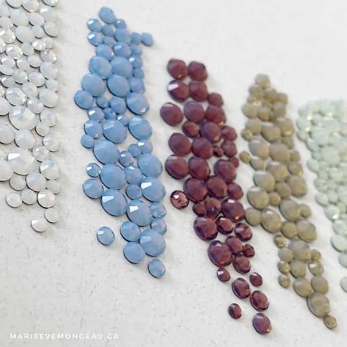 DIAMANTS COLLECTION PERLÉ | 5 COULEURS - MEM