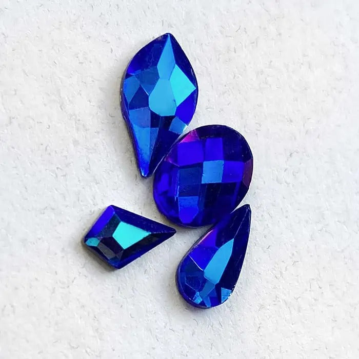 DIAMANTS FORMES | BLEU ÉLECTRIQUE - MEM