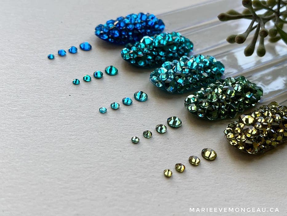 DIAMANTS COLLECTION LAGON BLEU | 5 COULEURS - MEM