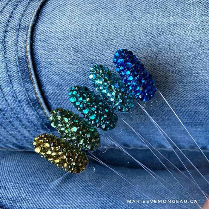 DIAMANTS COLLECTION LAGON BLEU | 5 COULEURS - MEM