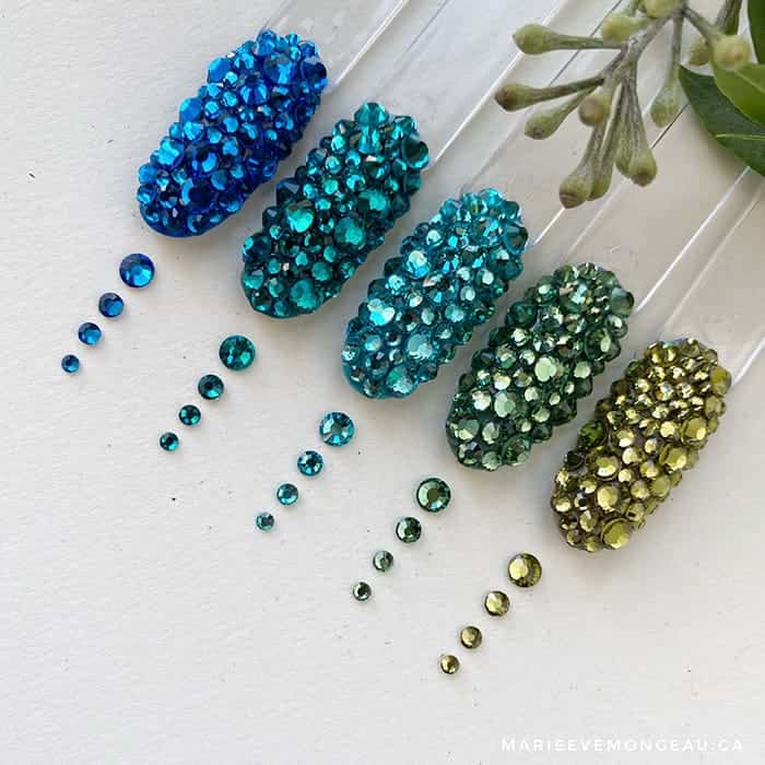 ENSEMBLE COMPLET | DIAMANTS COLLECTION LAGON BLEU - MEM