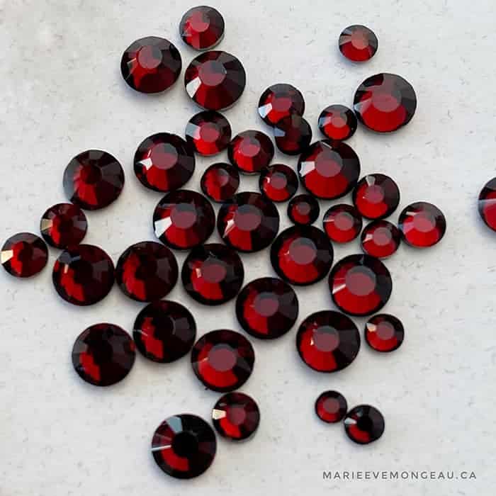 DIAMANTS ROUGE PASSION | 5 COULEURS - MEM