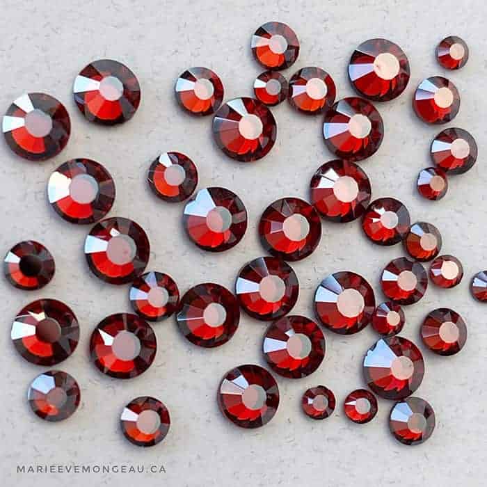 DIAMANTS ROUGE PASSION | 5 COULEURS - MEM