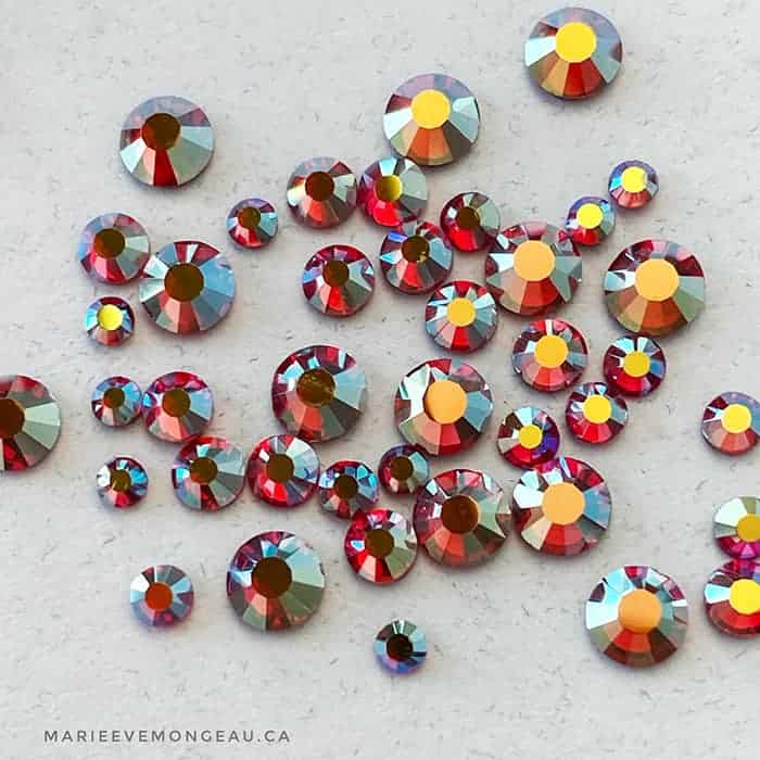 DIAMANTS ROUGE PASSION | 5 COULEURS - MEM