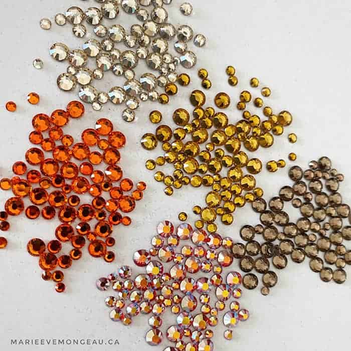 ENSEMBLE COMPLET | DIAMANTS COLLECTION SAVEURS D'AUTOMNE - MEM