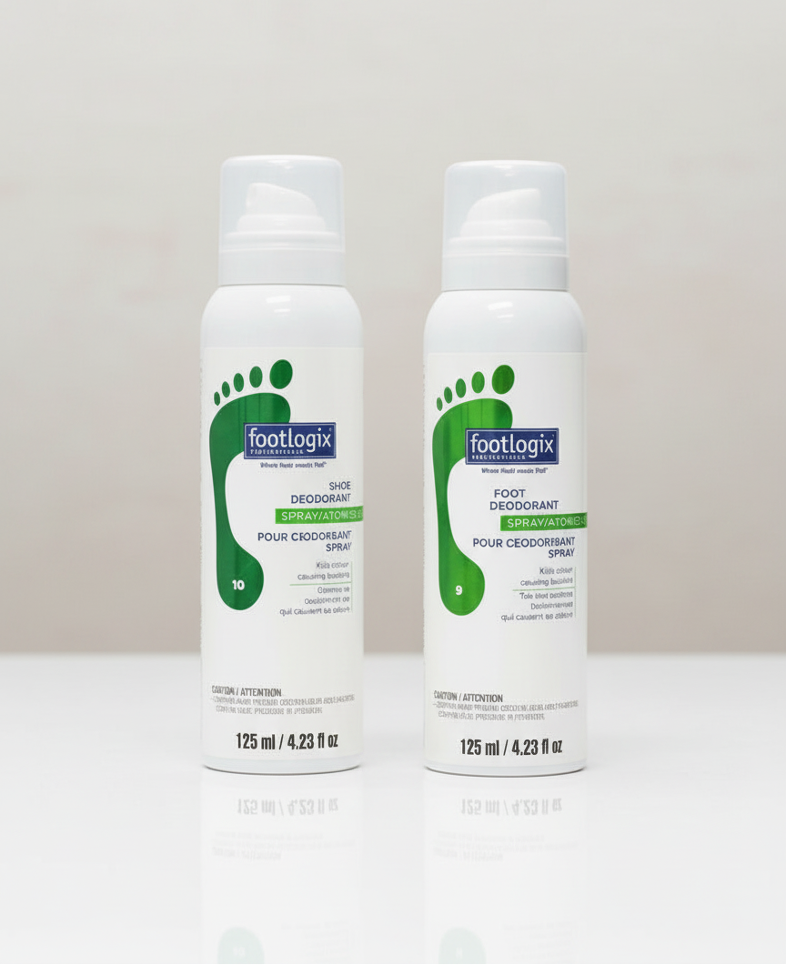 Montage duo désodorisants Footlogix