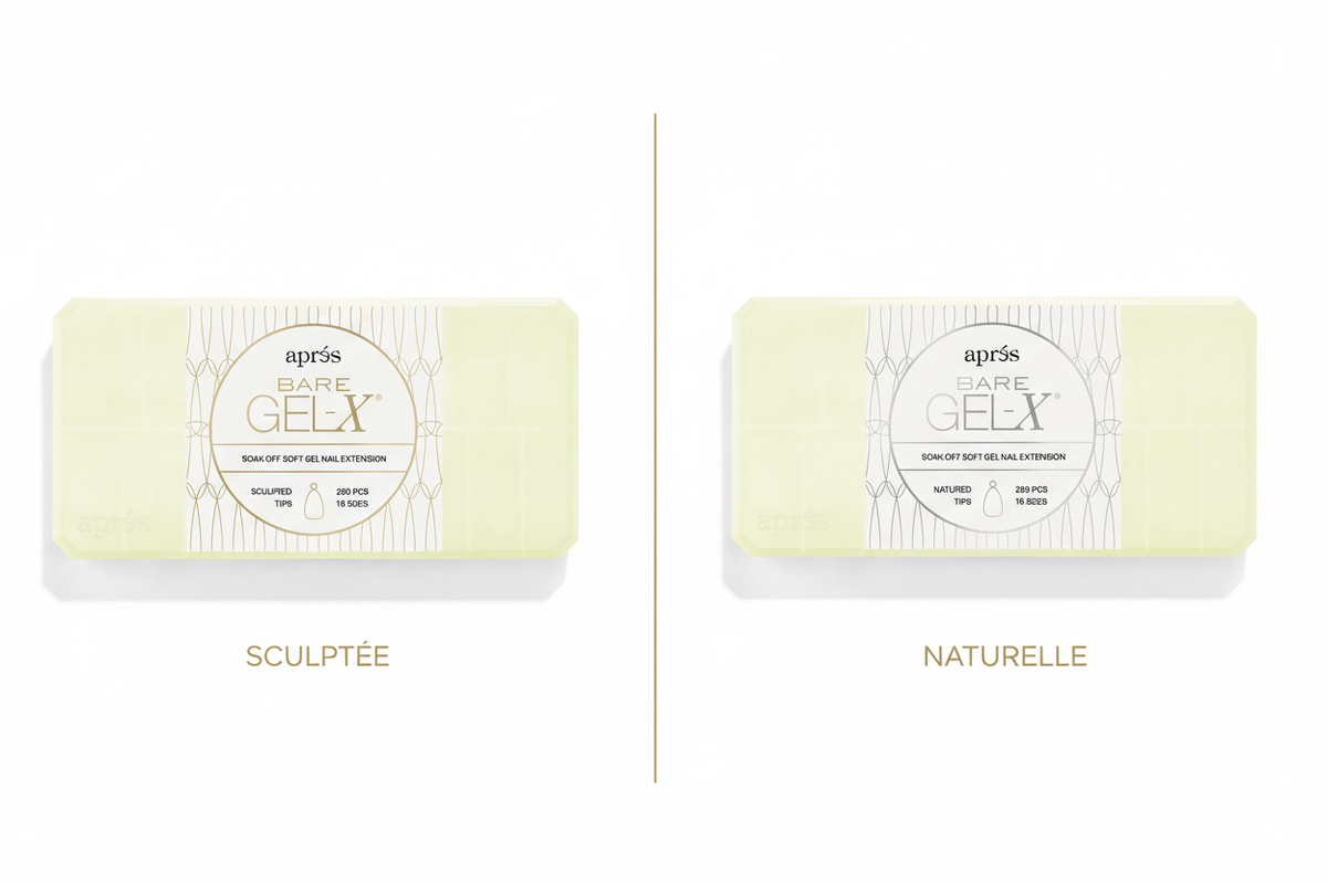 Montage variantes Bare Gel-X