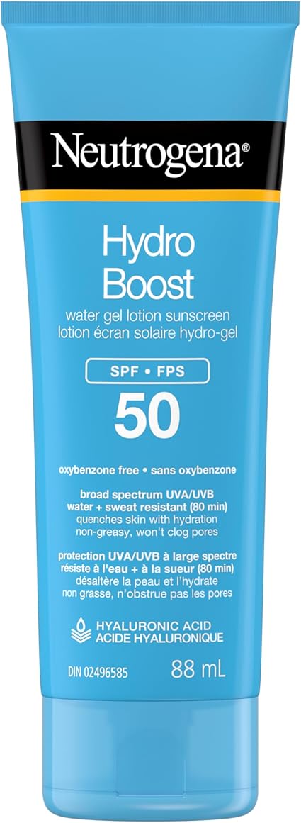 Lotion Écran Solaire Hydro-Gel Neutrogena Hydro Boost avec FPS 50 (88 mL)