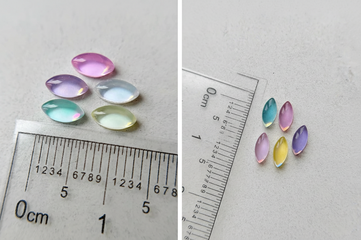 MINI GLASS JEWELRY | 5 COLORS - MEM