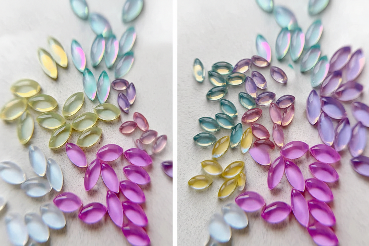 MINI GLASS JEWELRY | 5 COLORS - MEM