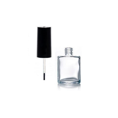 GLASS BOTTLE WITH BRUSH - 15 ml - TN