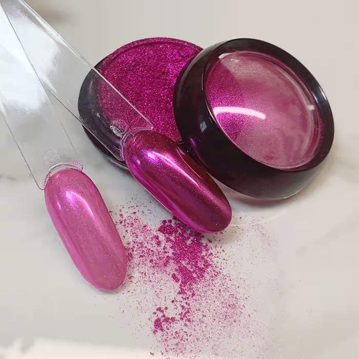 ENSEMBLE DE 8 POUDRES CHROMES | MEM