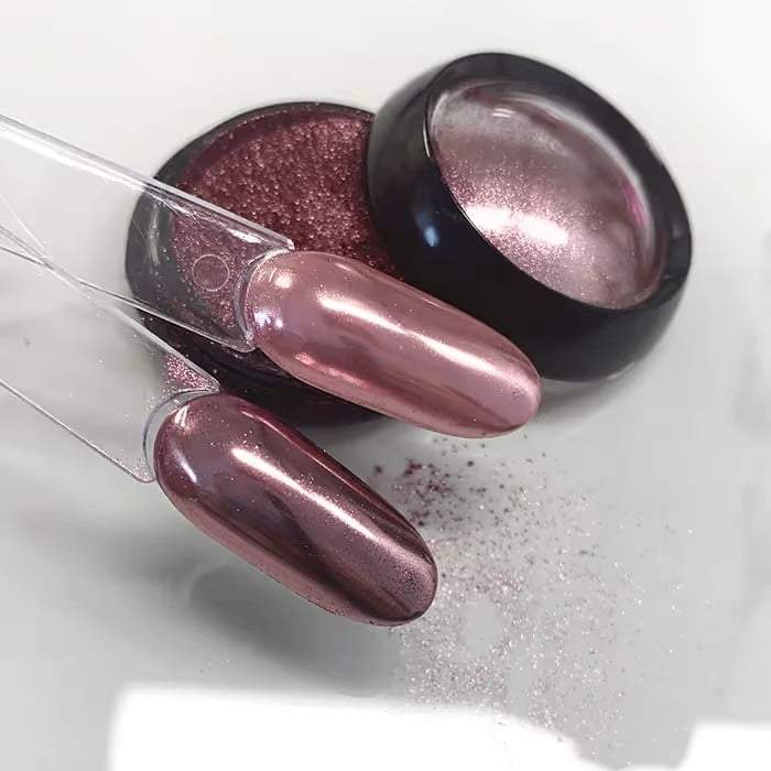 ENSEMBLE DE 8 POUDRES CHROMES | MEM