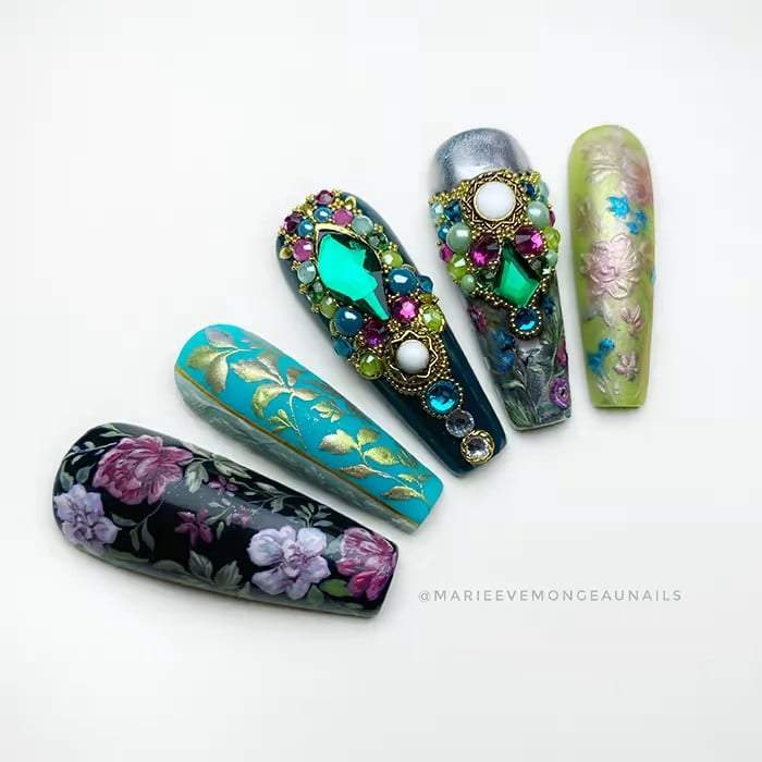 ENSEMBLE DE 8 POUDRES CHROMES | MEM