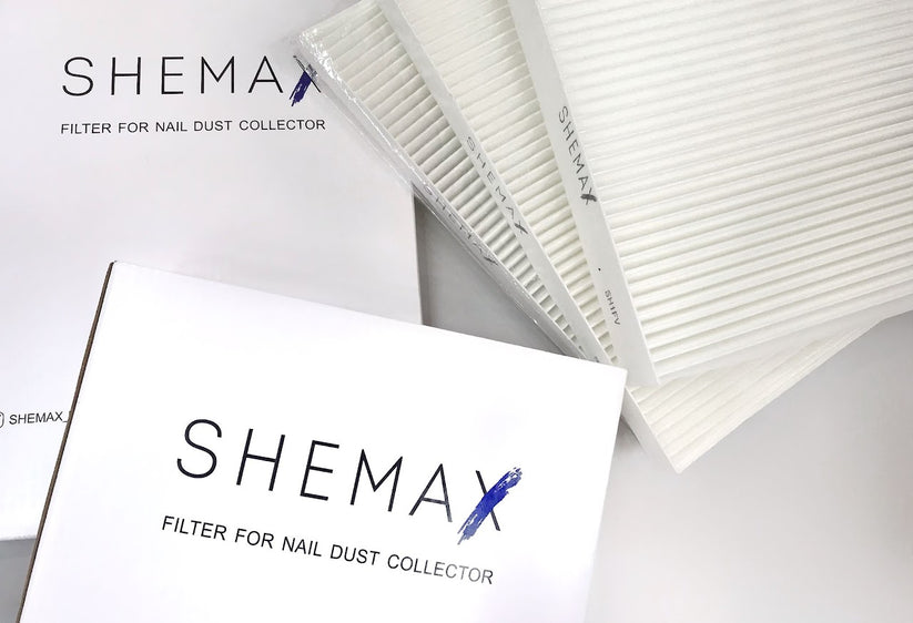 SHEMAX STYLE PRO NL | 𝗚𝗥𝗜𝗦 - COLLECTEUR DE POUSSIÈRE PROFESSIONNEL POUR MANUCURE