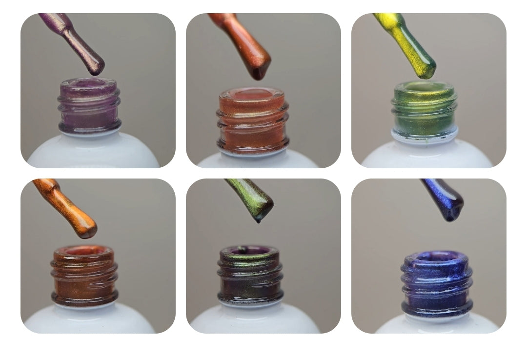 ENSEMBLE 6 COULEURS CAT EYE DOUBLE TEINTE - ZER.O BY ZRINKA