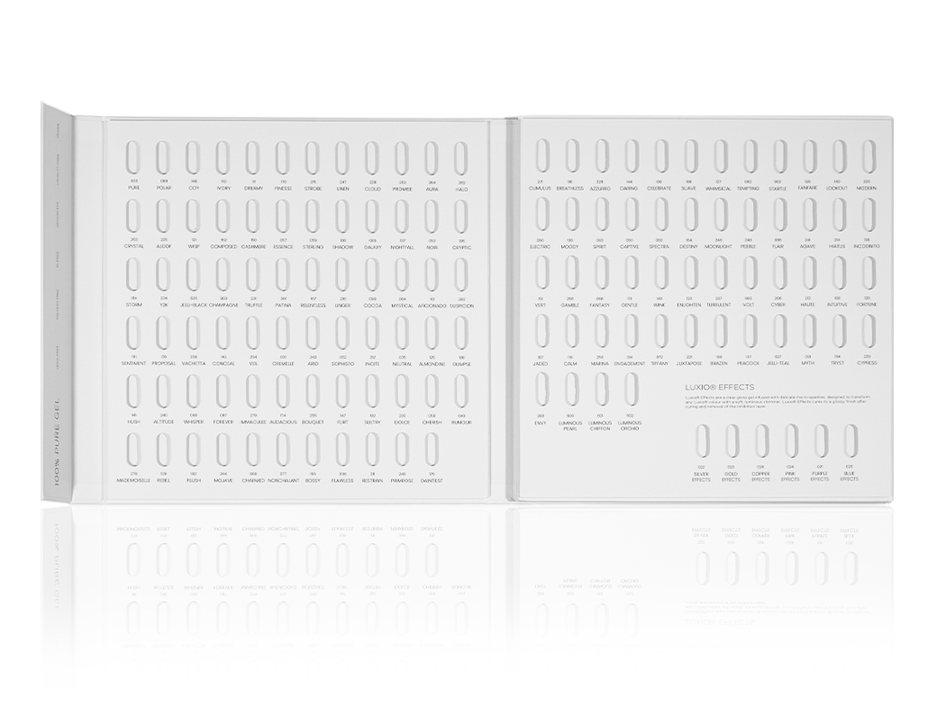COLOR CHART (SWATCH BOOK) | LUXIO - AKZENTZ