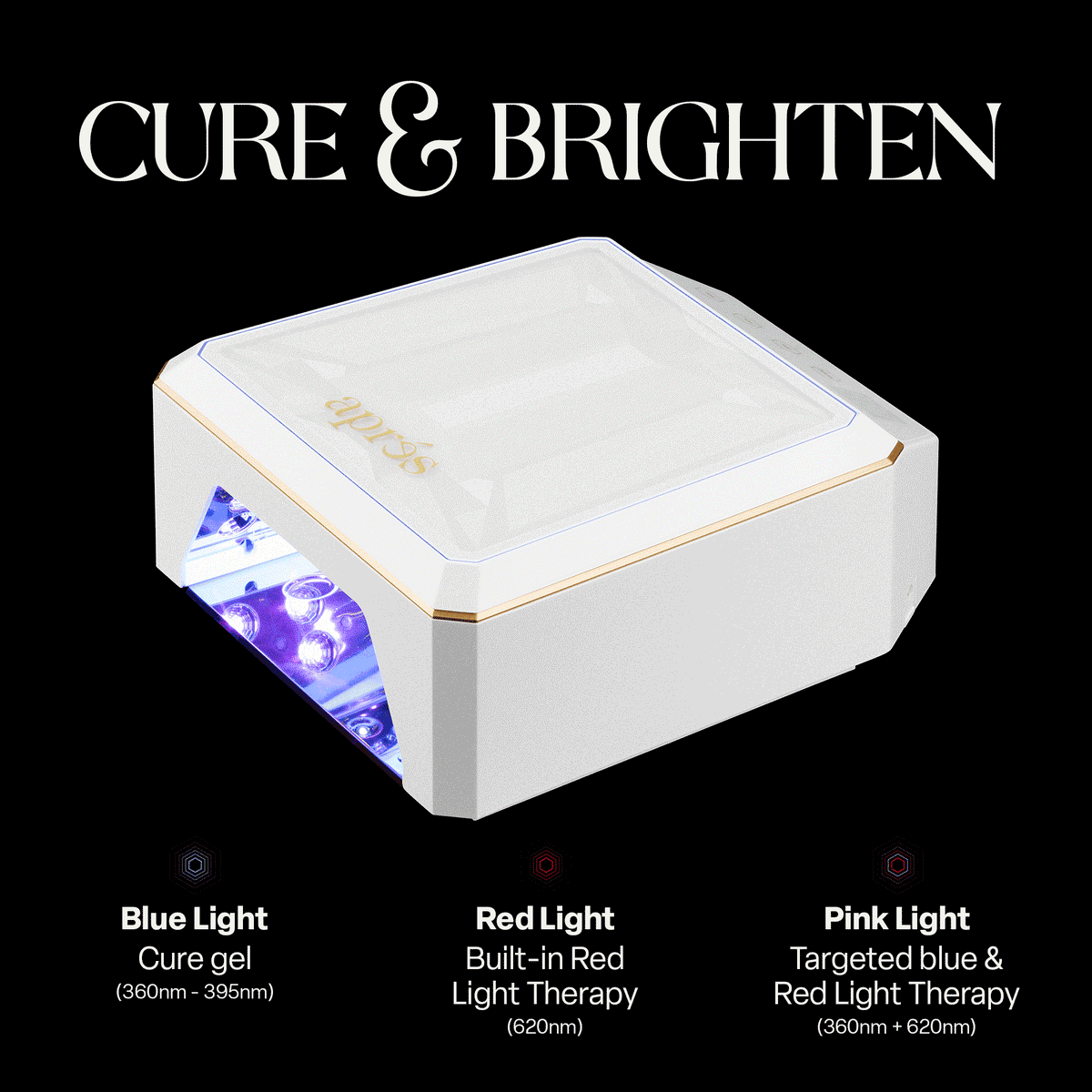 NOVA LED LAMP | BLANCHE - APRÉS NAIL