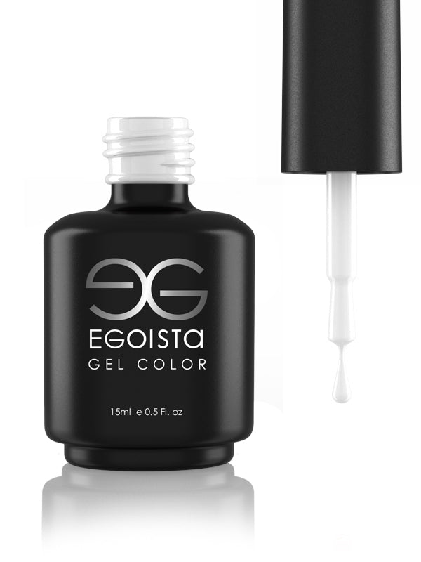 UV GEL VARNISH WHITE COLOR #1 GEL POLISH COLOR - EGOISTA