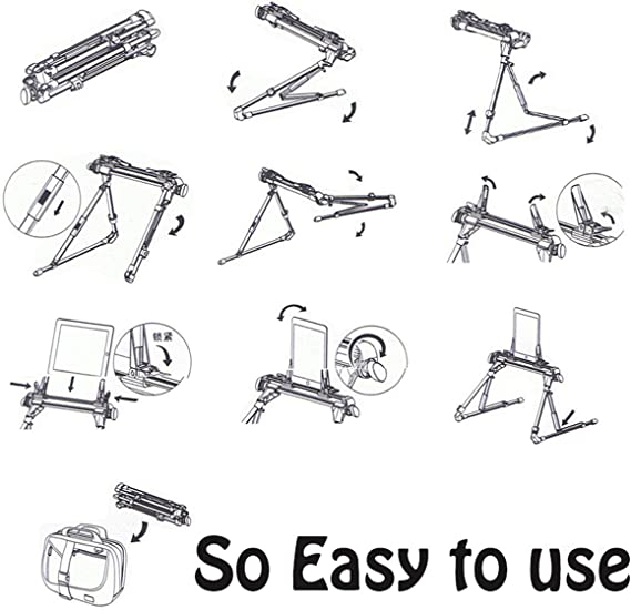 SUPPORT DE TÉLÉPHONE ET TABLETTE RÉGLABLE