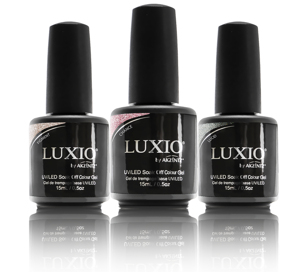 LUXIO CHANCE | SPARKLING PINK UV/LED GEL POLISH - AKZENTZ