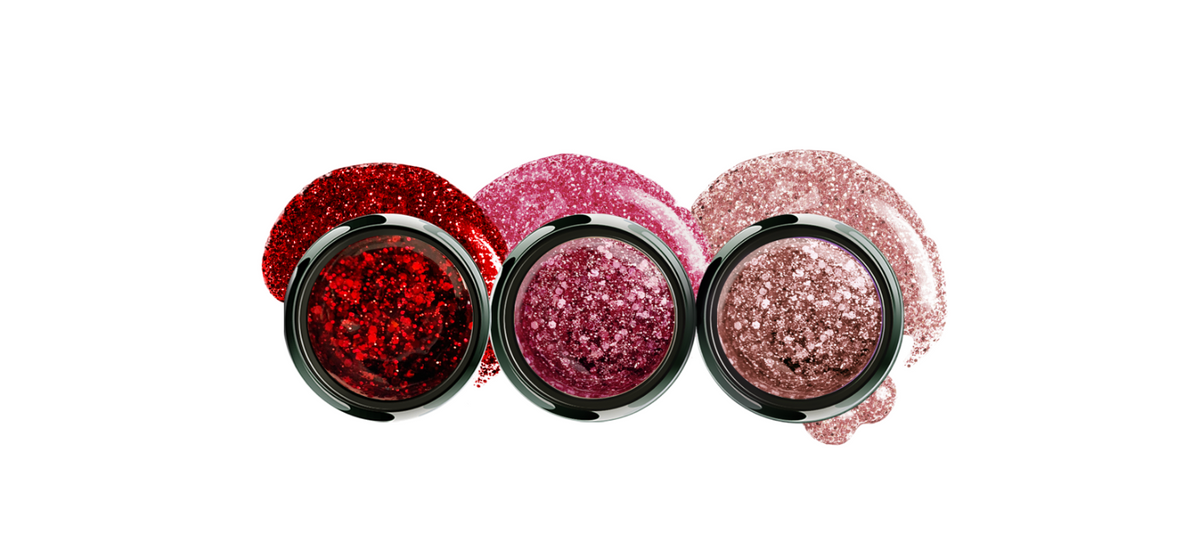 GEL PLAY GLITTER - SCARLET FANTASY NAILIFY RED COLOR UV/LED GEL