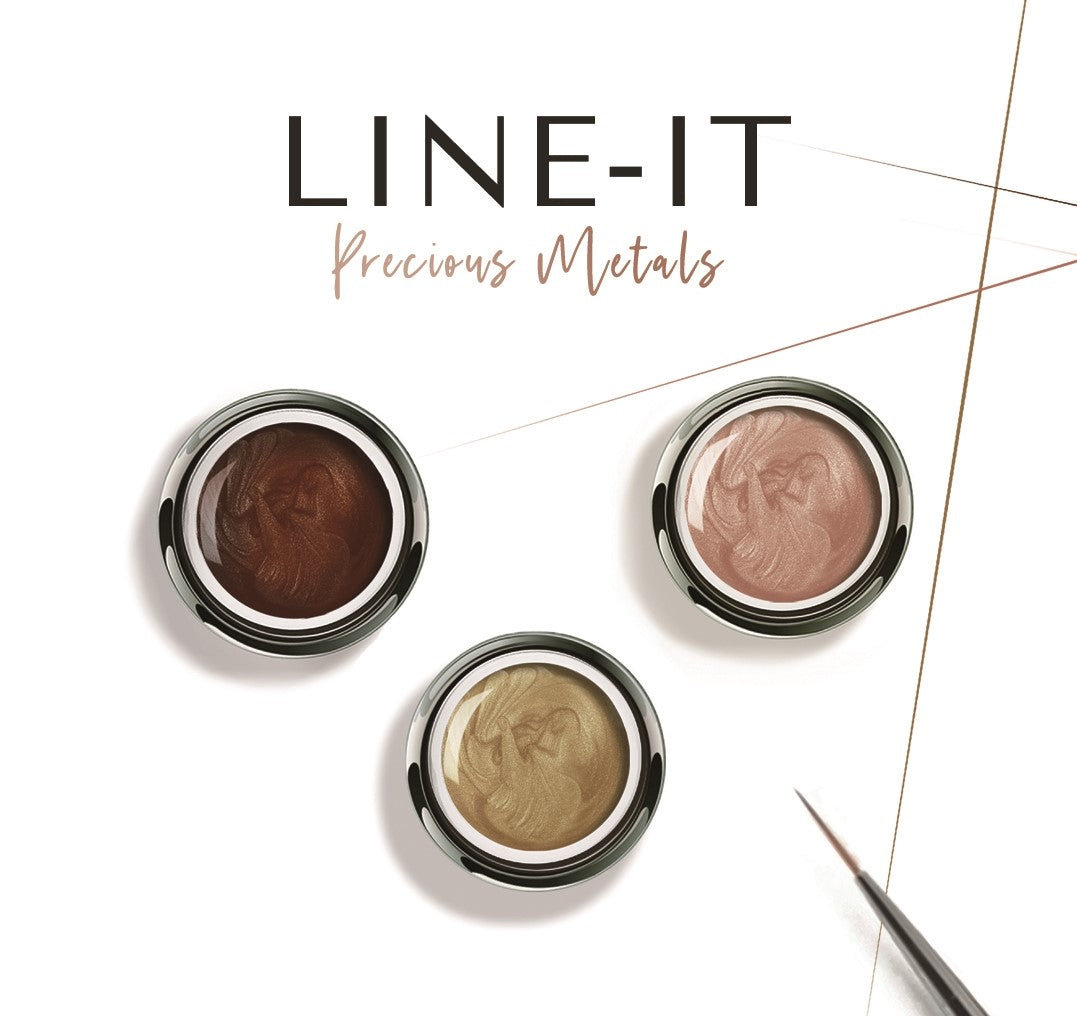 GEL PLAY LINE-IT - PRECIOUS METAL BRONZE NAILIFY