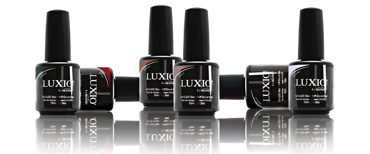 LUXIO BRAVADO | UV/LED GEL POLISH IN EGGPLANT COLOR - AKZENTZ