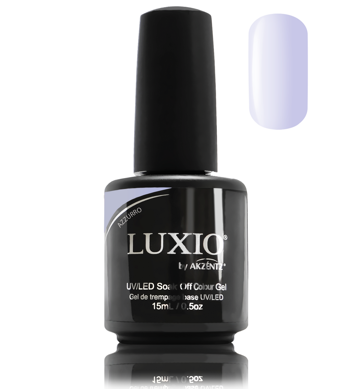 LUXIO AZZURRO | UV/LED GEL POLISH IN SKY BLUE COLOR - AKZENTZ