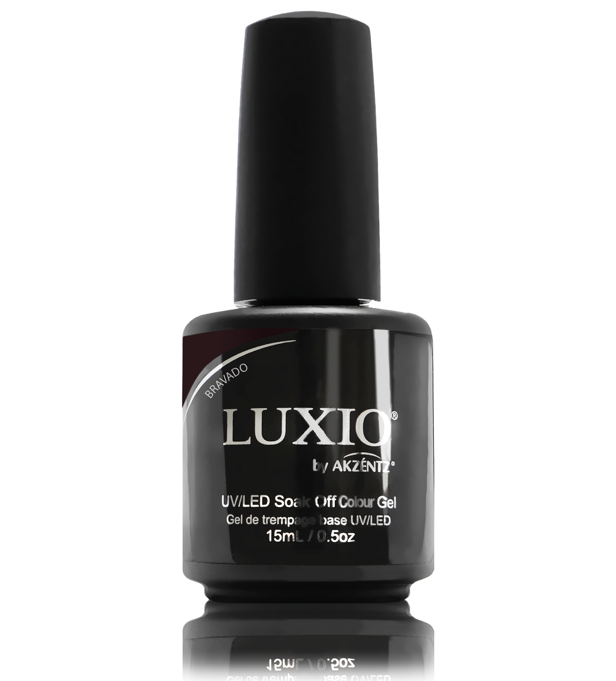 LUXIO BRAVADO | UV/LED GEL POLISH IN EGGPLANT COLOR - AKZENTZ