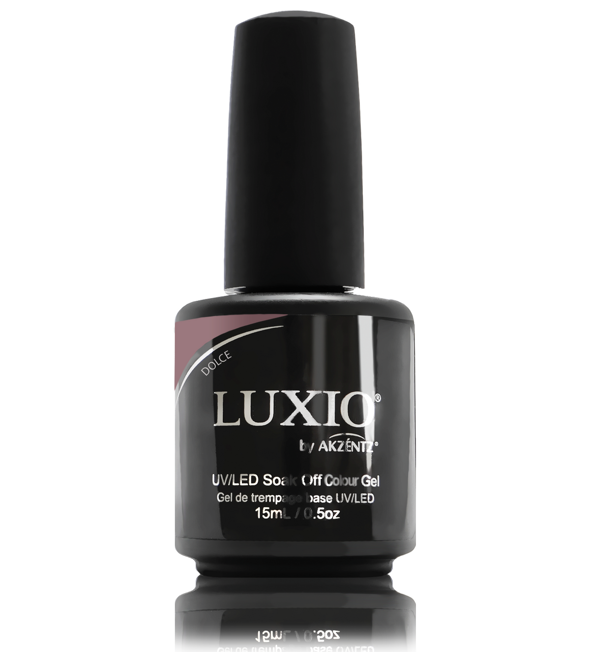 LUXIO DOLCE | UV/LED GEL POLISH IN BROWN/MAUVE COLOR - AKZENTZ