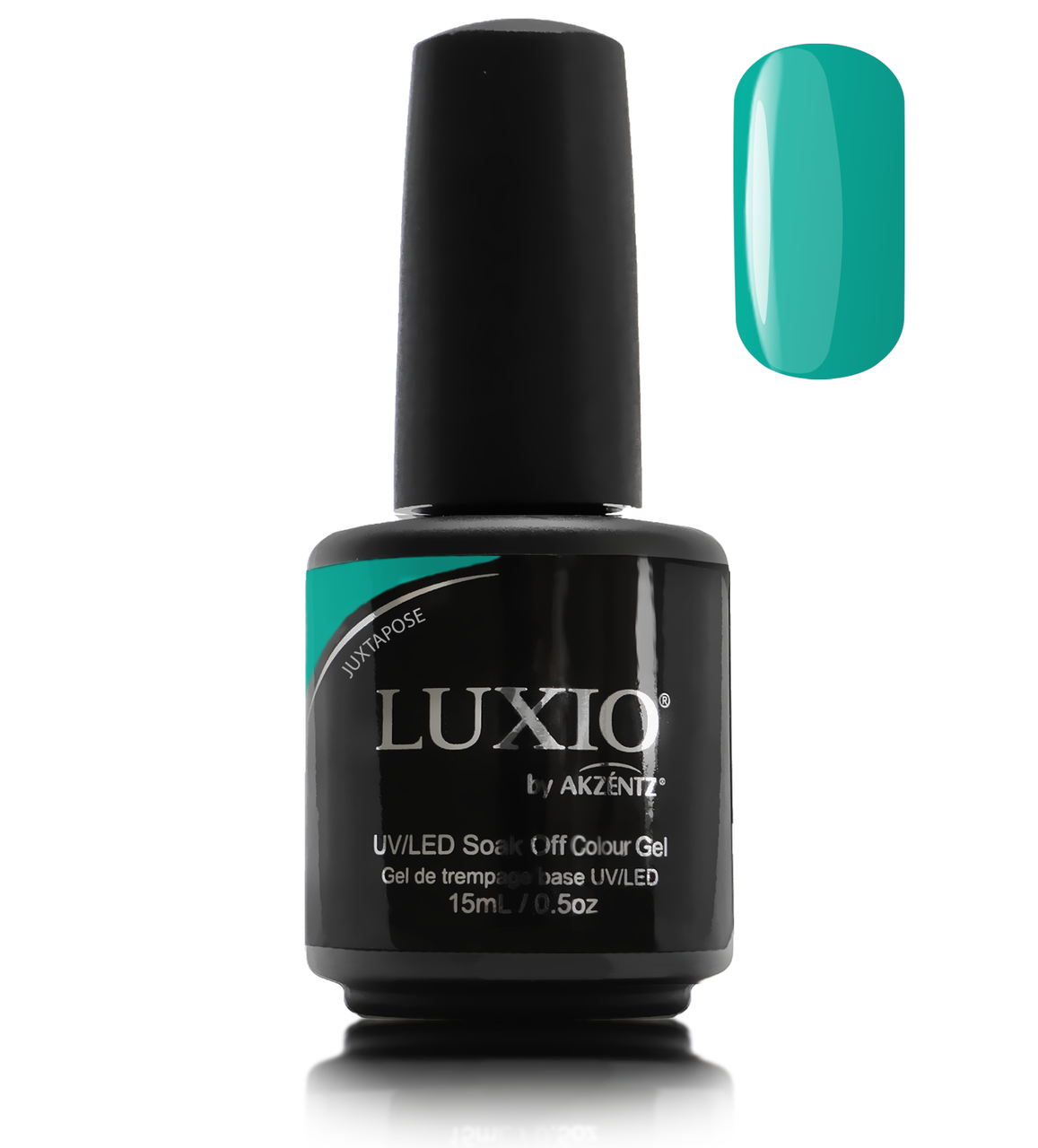 LUXIO JUXTAPOSE GEL UV/LED DE COULEUR TURQUOISE MANUCURE