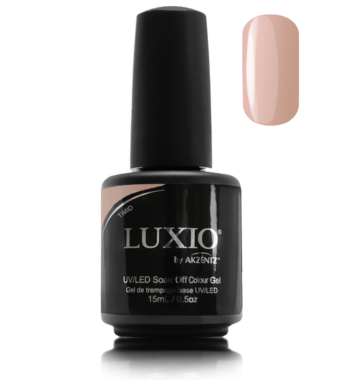 LUXIO - TIMID GEL UV/LED DE COULEUR BEIGE MANUCURE