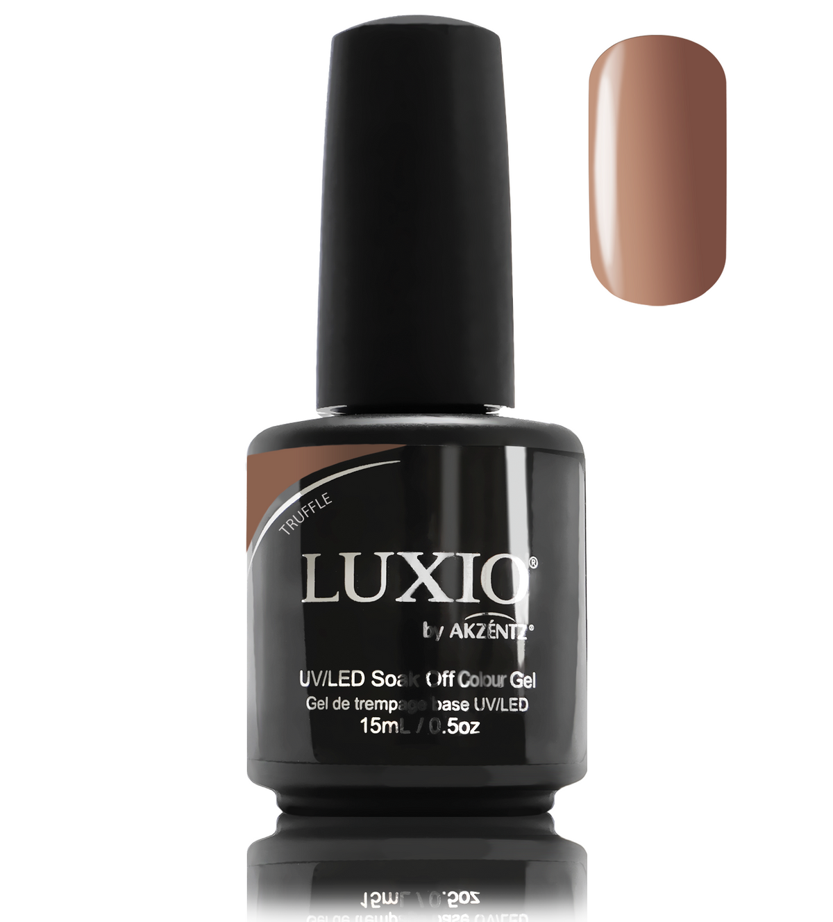 LUXIO TRUFFLE | BROWN COLOR UV/LED GEL POLISH - AKZENTZ