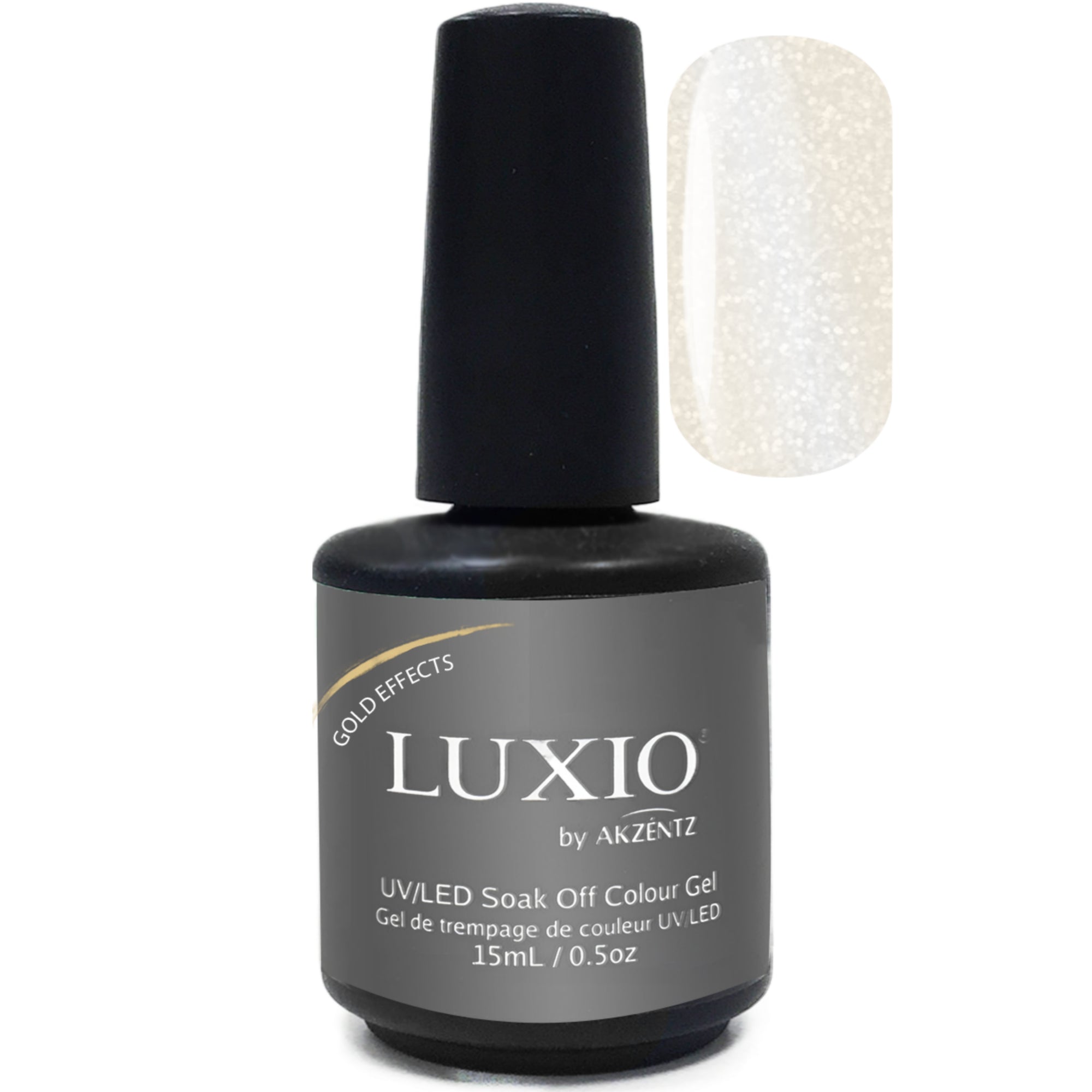 LUXIO GOLD EFFECTS Top coat, finition Nailify