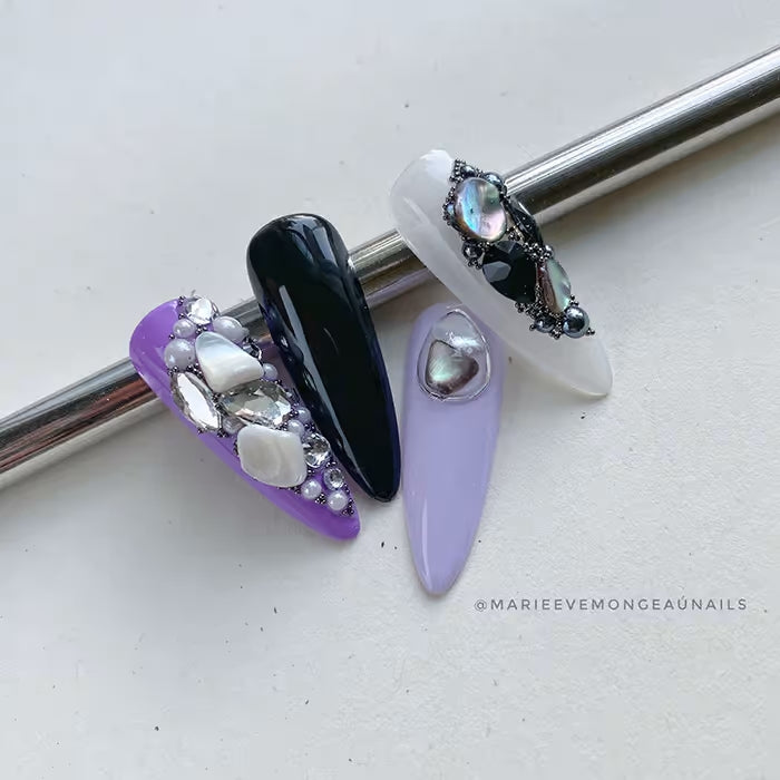 DROP-SHAPED DIAMONDS | WHITE CRYSTAL - MARIE-ÈVE MONGEAU