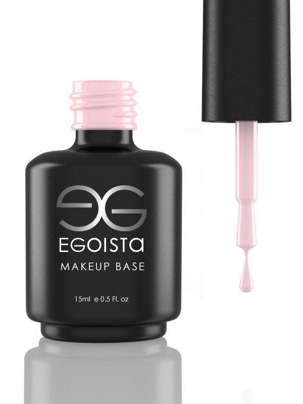 RUBBER BASE #4 EGOISTA - PALE PINK RUBBER GEL BASE 15 ML