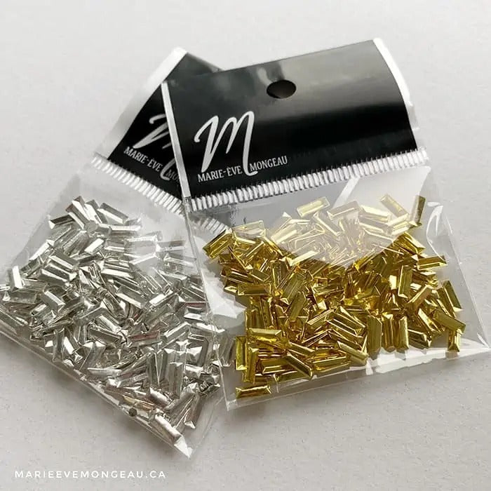 BIJOUX | RECTANGLE LONG OR - MARIE-ÈVE MONGEAU