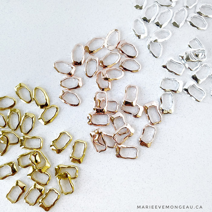 JEWELRY | EMPTY STONE OVAL SILVER - MARIE-ÈVE MONGEAU