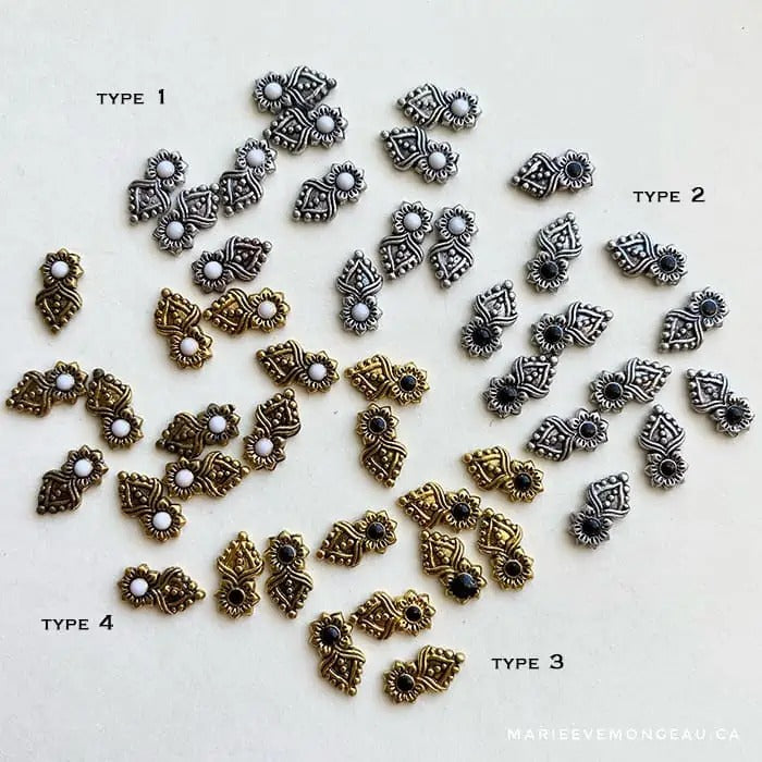 VINTAGE JEWELRY | FLOWERY - MEM 