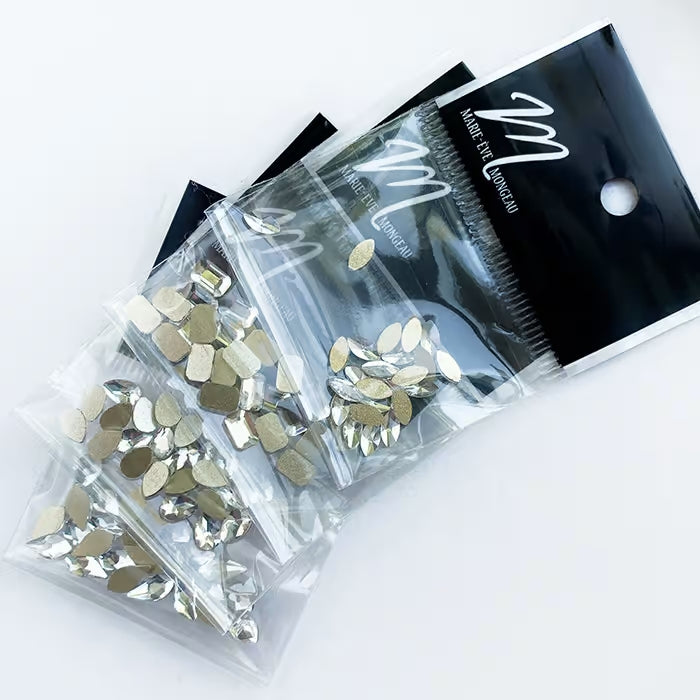 RECTANGLE SHAPED DIAMONDS | WHITE CRYSTAL - MARIE-ÈVE MONGEAU